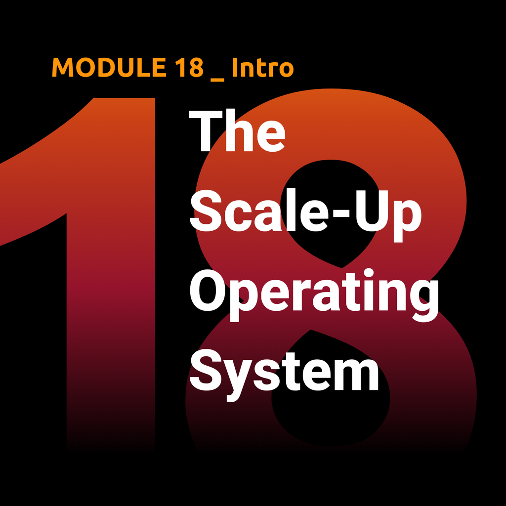 M18 — The Scale-Up Operating System